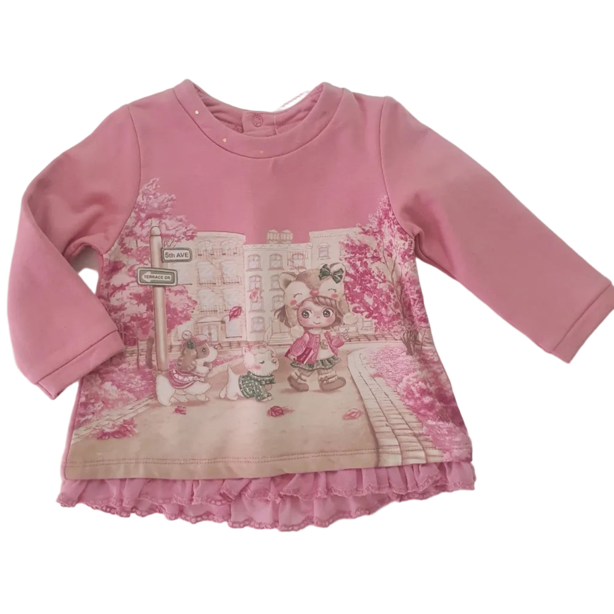 camiseta niña mayoral