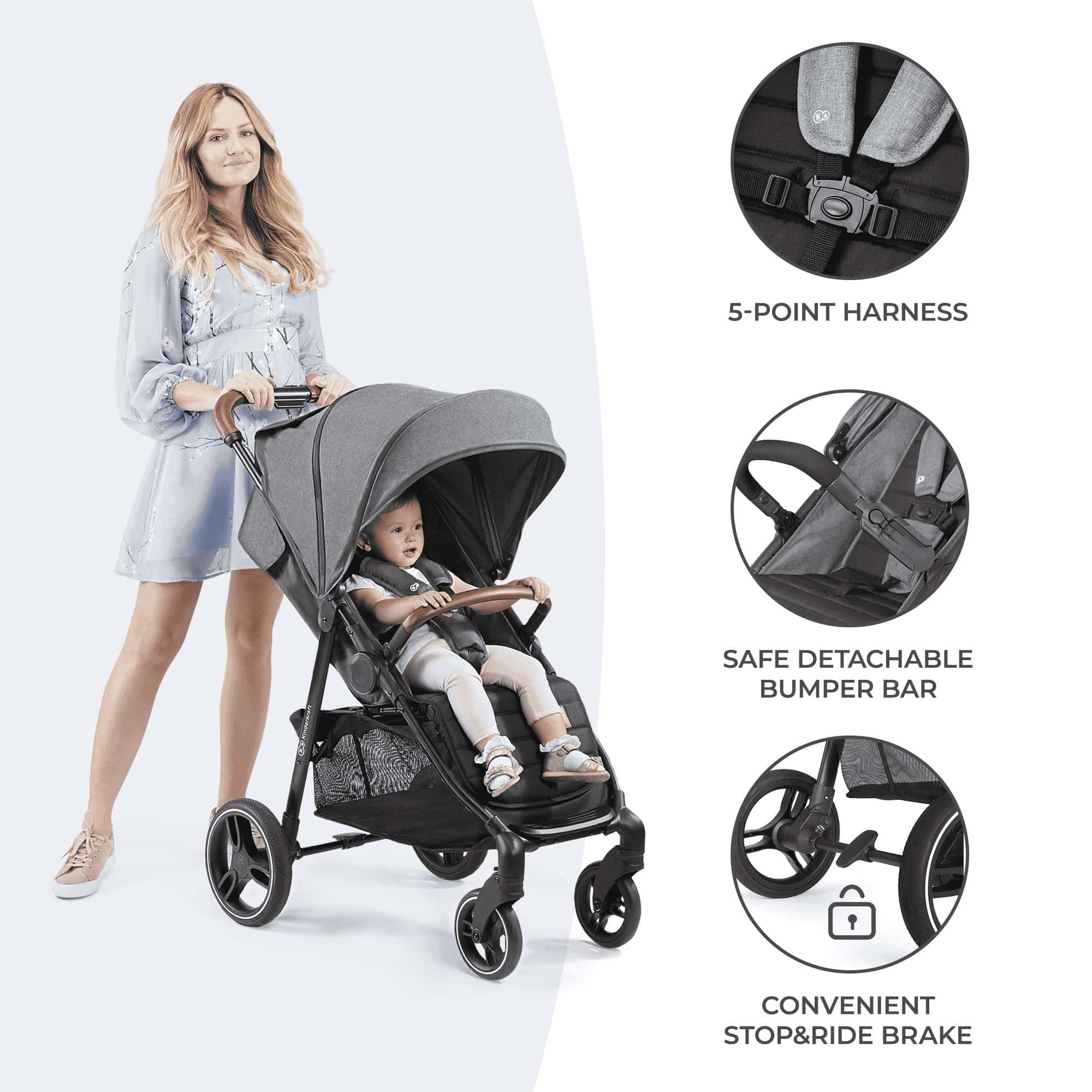 Silla de Paseo ligera Kinderkraft GRANDE PLUS