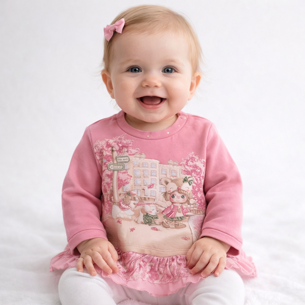 Camiseta manga larga niña Mayoral