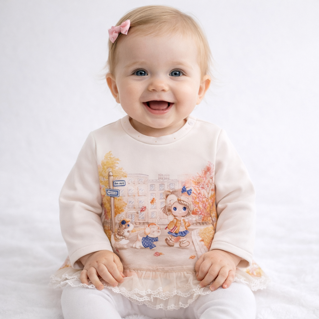 Camiseta manga larga niña Mayoral